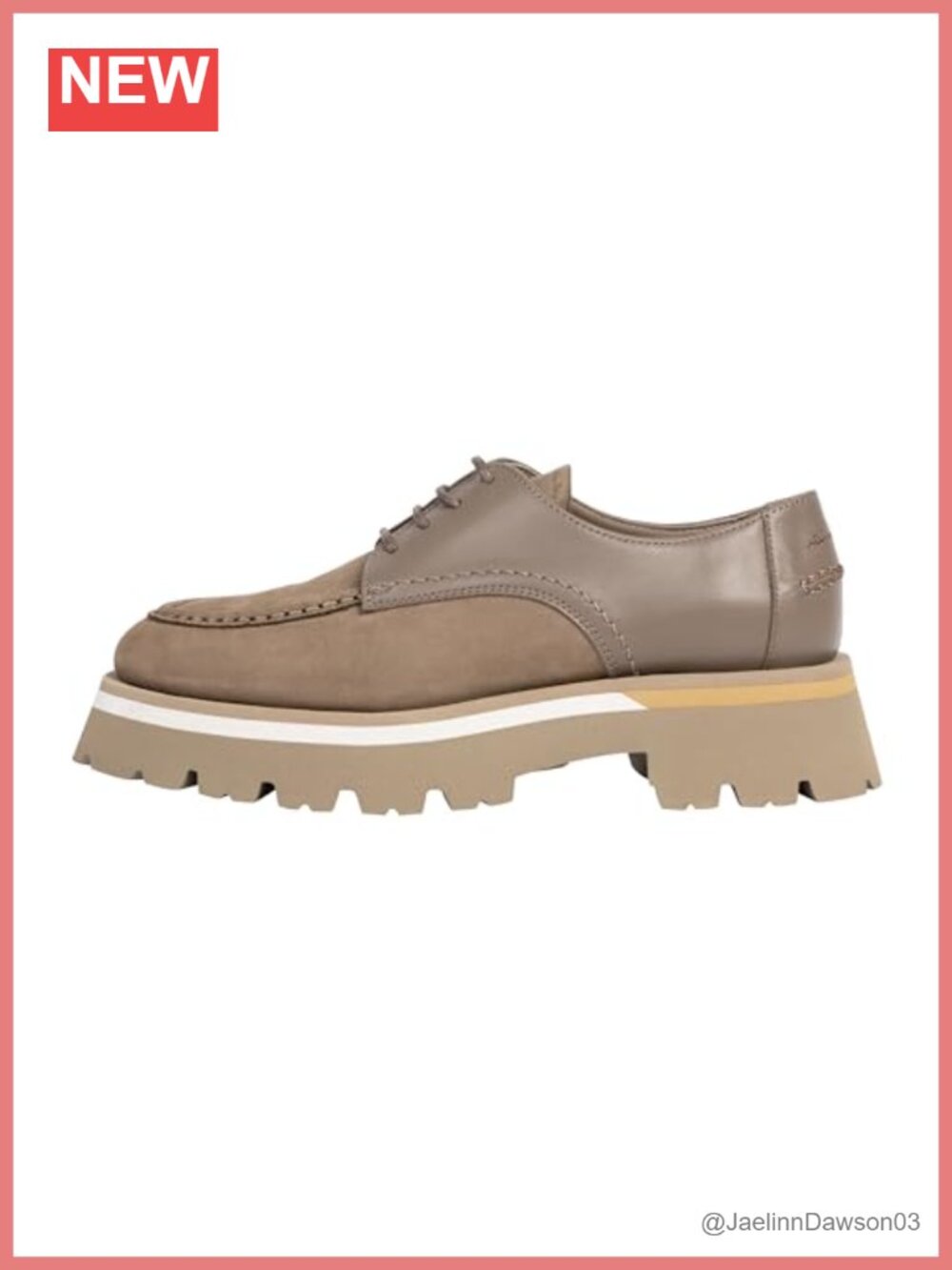 Paul Smith Women's Argon Loafer Suede Leather Platform Rubbe